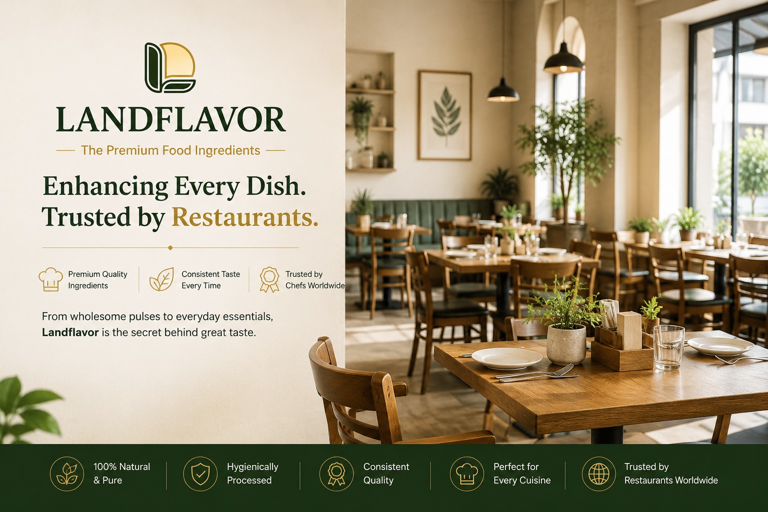 LandFlavor export and delivery image
